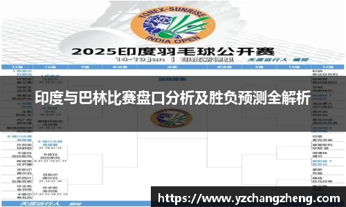 印度与巴林比赛盘口分析及胜负预测全解析
